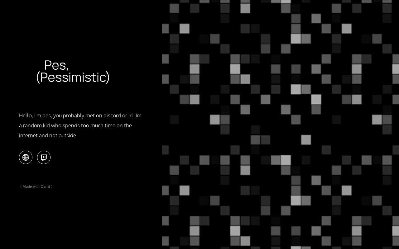 Carrd profile picture for @pessimistic